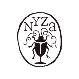 NYZA seal with beetle and wine glass